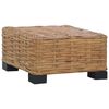 vidaXL term&eacute;szetes rattan doh&aacute;nyz&oacute;asztal 47 x 47 x 28 cm