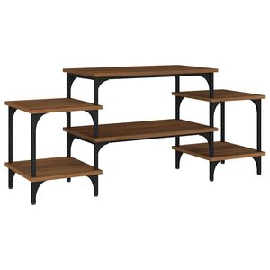 vidaXL barna t&ouml;lgysz&iacute;nű szerelt fa TV-szekr&eacute;ny 117 x 35 x 52 cm