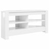 vidaXL SarokTVSzekr&eacute;ny 102 x 40,5 x 45 cm Magas f&eacute;nyű Feh&eacute;r Szerelt Fa