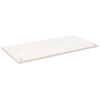vidaXL feh&eacute;r t&ouml;m&ouml;r fenyőfa asztallap 100 x 50 x 2,5 cm