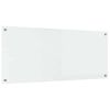 vidaXL Konyhai splashback Átlátszó 120 x 50 x 0.6 cm edzett üveg