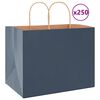 vidaXL 250 db k&eacute;k pap&iacute;rzacsk&oacute;k foganty&uacute;kkal 32x22x24 cm