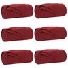 vidaXL Takar&oacute;k 6 db Bordeaux piros 270 x 240 cm 5.08 Gyapj&uacute;