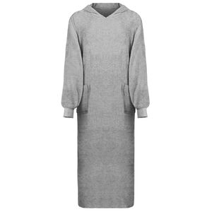 vidaXL Takar&oacute; pul&oacute;ver KINN Sz&uuml;rke XXL Pamut