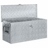 vidaXL ezüstszínű alumíniumdoboz 80 x 30 x 35 cm