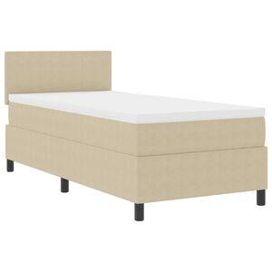 vidaXL LED Box Spring &Aacute;gy Vil&aacute;gossz&uuml;rke &eacute;s feh&eacute;r 80 x 200 cm