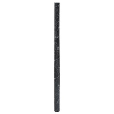 vidaXL öntapadós márványfekete PVC bútormatricák 90 x 500 cm