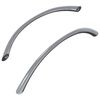 vidaXL Foganty&uacute; 2 db Ez&uuml;st 107 x 3.6 x 23 mm Rozsdamentes ac&eacute;l