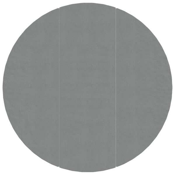 vidaXL világosszürke poliészter geotextília medencealátét Ø 396 cm