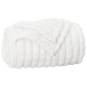 vidaXL Dob&oacute;s takar&oacute; Feh&eacute;r 150 x 130 cm 0.5 kg Gyapj&uacute;