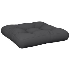 vidaXL fekete sz&ouml;vet raklapp&aacute;rna 58 x 58 x 10 cm