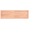 vidaXL világosbarna kezelt tömör asztallap 180x50x(2-4) cm