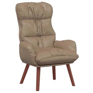 vidaXL karossz&eacute;k Cappuccino 69 x 74 x 93 cm M&uuml;bőr