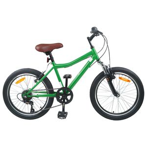 vidaXL Gyerek Bicikli 20 H&uuml;velyk 6-Speed 6-11 &eacute;ves korig aj&aacute;nlott Z&ouml;ld