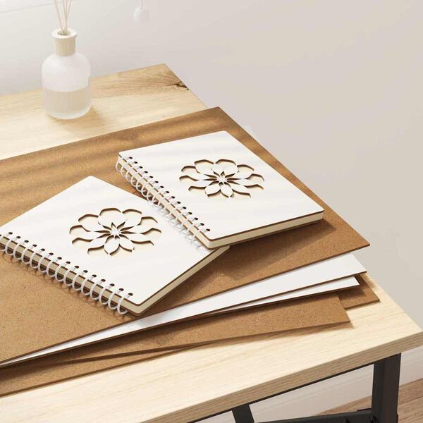 vidaXL Dekor Panelek 50 pcs Feh&eacute;r 30 x 42 x 0.27 cm Faanyag