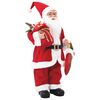 vidaXL Mikul&aacute;s-figura Piros 30 cm Poli&eacute;szter
