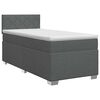 vidaXL Boxspring &aacute;gy matraccal S&ouml;t&eacute;tsz&uuml;rke 100 x 200 cm Sz&ouml;vet