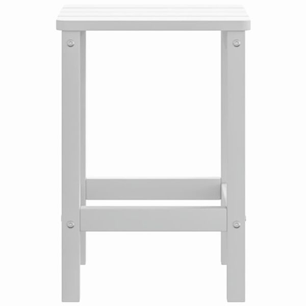 vidaXL fehér HDPE kerti adirondack asztal 38 x 38 x 46 cm
