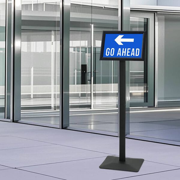 vidaXL Pedestal poszter &aacute;llv&aacute;ny Ez&uuml;st a4 &Ouml;nt&ouml;ttvas