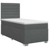 vidaXL Boxspring &aacute;gy matraccal S&ouml;t&eacute;tsz&uuml;rke 80 x 200 cm Sz&ouml;vet