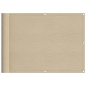 vidaXL b&eacute;zs 100% oxford poli&eacute;szter erk&eacute;lyparav&aacute;n 75 x 1000 cm