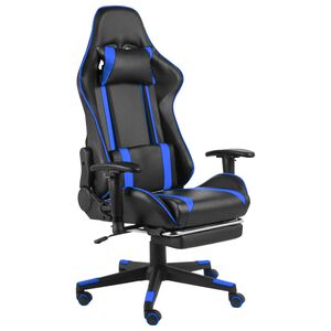 vidaXL k&eacute;k PVC forg&oacute; gamer sz&eacute;k l&aacute;btart&oacute;val