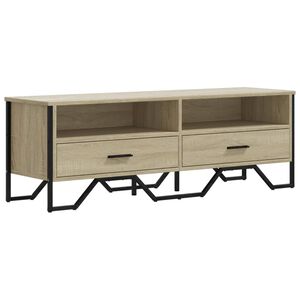 vidaXL sonoma t&ouml;lgy sz&iacute;nű szerelt fa TV-szekr&eacute;ny 122 x 34 x 41 cm