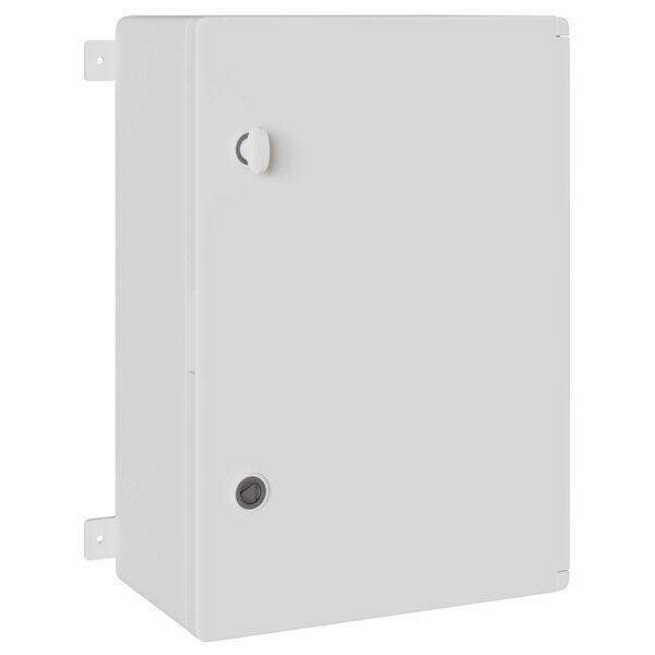 vidaXL Vez&eacute;rlőszekr&eacute;ny Sz&uuml;rke 47 x 20 x 60 cm ABS Műanyag