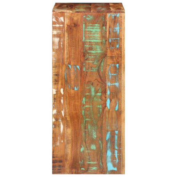 vidaXL t&ouml;m&ouml;r &uacute;jrahasznos&iacute;tott fa t&aacute;lal&oacute;szekr&eacute;ny 55 x 33 x 75 cm