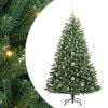 vidaXL Műanyag Hajtogat&oacute;s Kar&aacute;csonyfa Z&ouml;ld 150 cm PVC &eacute;s f&eacute;m