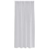 vidaXL Voile Függöny 2 pcs Világosszürke 175 x 140 cm Poliészter