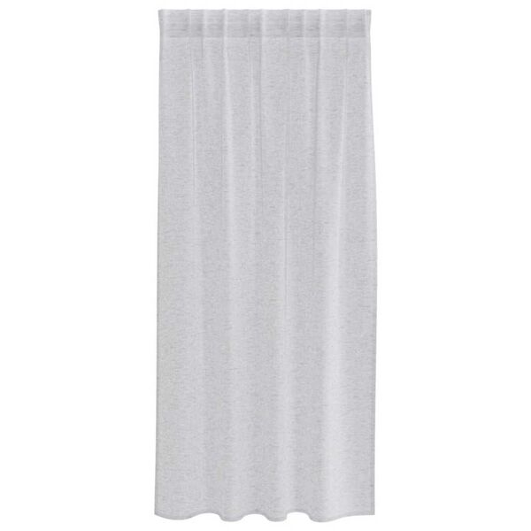 vidaXL Voile Függöny 2 pcs Világosszürke 175 x 140 cm Poliészter
