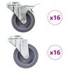 vidaXL 32 db h&aacute;tfuratos &ouml;nbe&aacute;ll&oacute; g&ouml;rgő 75 mm