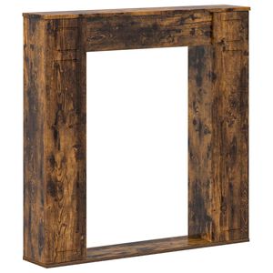 vidaXL Kandall&oacute;keret F&uuml;st&ouml;s T&ouml;lgy 100 x 20 x 100 cm Szerelt Fa