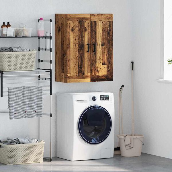 vidaXL Fali szekr&eacute;ny &Ouml;reg fa 69,5 x 34 x 90 cm Faanyag