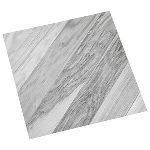 vidaXL &Ouml;ntapad&oacute;s Padl&oacute; Panelek 30,5 x 30,5 cm 20 pcs PVC Sz&uuml;rke Cs&iacute;kos