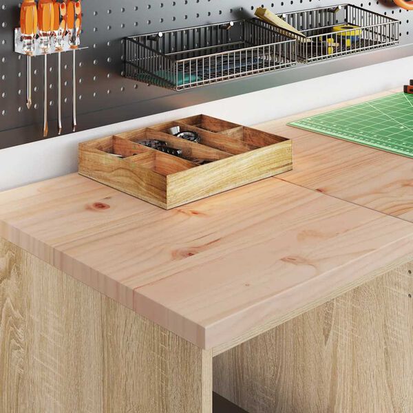 vidaXL garázs tárolószekrény Sonoma tölgy 40x51x85 cm tömörfa fenyőfa