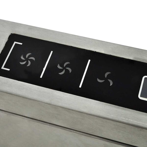 vidaXL sziget p&aacute;raelsz&iacute;v&oacute; LCD kijelzővel