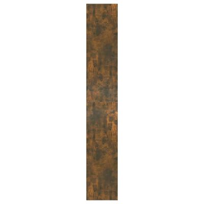 vidaXL 5 szintes füstös tölgy színű fa könyvszekrény 80 x 30 x 189 cm