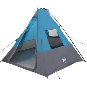 vidaXL Tipi s&aacute;tor 6 szem&eacute;lyes V&iacute;z&aacute;ll&oacute; K&eacute;k taft
