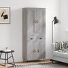vidaXL sz&uuml;rke sonoma szerelt fa magasszekr&eacute;ny 69,5 x 34 x 180 cm