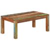vidaXL doh&aacute;nyz&oacute;asztal 110x55x40 cm T&ouml;m&ouml;r, &uacute;jrahasznos&iacute;tott fa