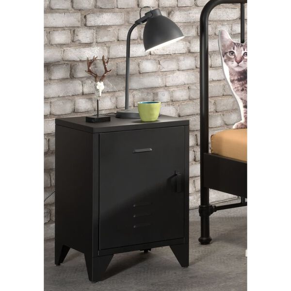 Vipack Bronxx matt fekete f&eacute;m ajt&oacute;s &eacute;jjeliszekr&eacute;ny