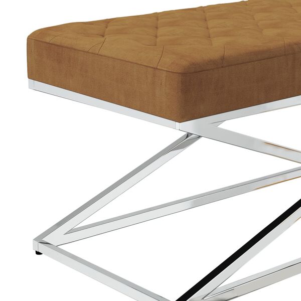 vidaXL barna b&aacute;rsony &eacute;s rozsdamentes ac&eacute;l pad