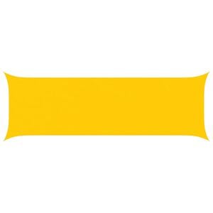 vidaXL Napernyő vitorla S&aacute;rga 6 x 2 m 100% poli&eacute;szter oxford
