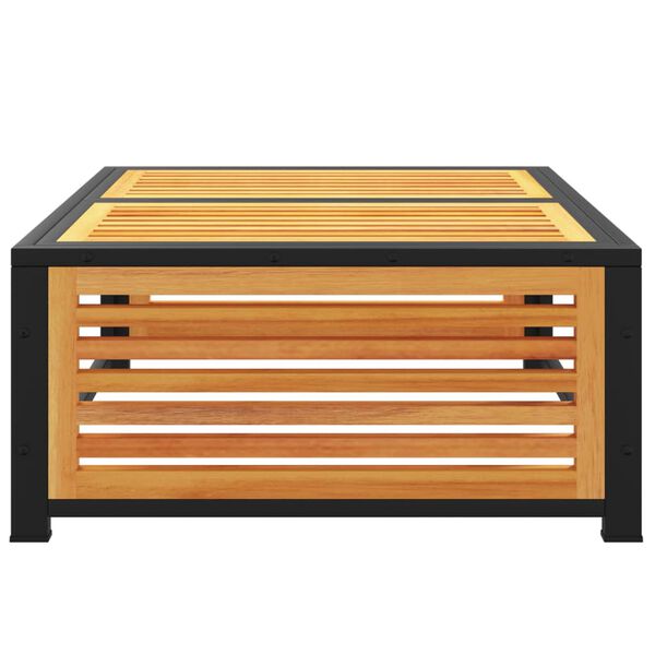 vidaXL t&ouml;m&ouml;r ak&aacute;cfa kerti asztal 68 x 68 x 30 cm