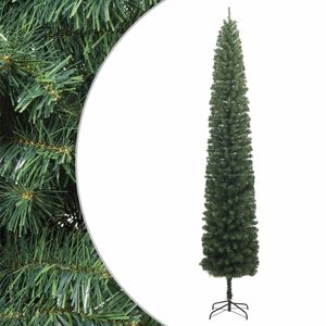 vidaXL v&eacute;kony PVC műkar&aacute;csonyfa &aacute;llv&aacute;nnyal 300 cm