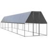 vidaXL k&uuml;lt&eacute;ri horganyzott ac&eacute;l ty&uacute;k&oacute;l 2x12x2 m