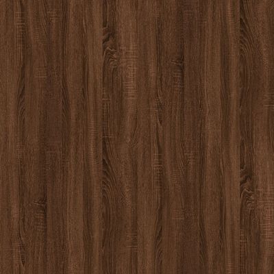 vidaXL barna tölgyszínű szerelt fa tálalóasztal 100 x 39 x 75 cm
