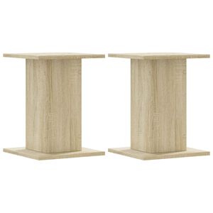 vidaXL 2 db sonoma t&ouml;lgy szerelt fa n&ouml;v&eacute;nytart&oacute; &aacute;llv&aacute;ny 30x30x40 cm